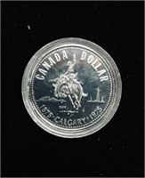CANADIAN SILVER DOLLAR - 1975 - CALGARY