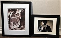 Two Framed Photos Character Studies