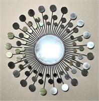 Modern Wall Mirror with Radiating