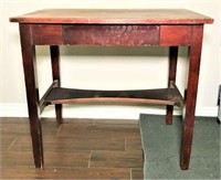 Vintage Wood Occasional Table