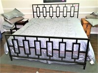 King Size Metal Frame Bed