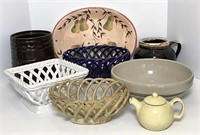 Ceramic Weave Bread Baskets