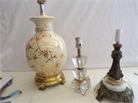 3 Vintage Lamps