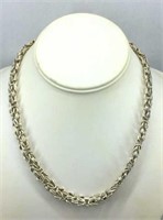 Milor Italian Sterling Chain Necklace