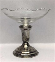 Reed and Barton Sterling Weighted Compote