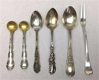 6 Pieces of Sterling Silver Utensil