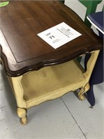 Vintage wood table