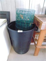 Trash Can & Garden Fencing