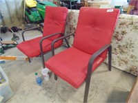 (2) Metal Lawn Chairs