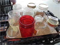 Assorted Canning Jars