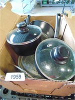 Pots, Pans, Storage Containers, Ice Bucket