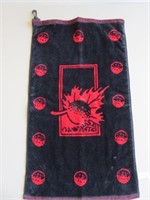 Offsite - (50) Black/red gold towels with clips
