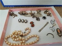 Miscellaneous jewelry all marked.925 or Sterling