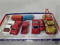 Vintage miniature cars marked West Germany and