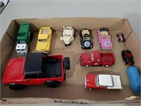 Toy cars and trucks most are made in China