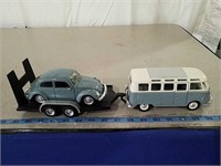 MaiSto 1978 VW Beetle, trailer and Volkswagen