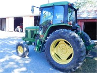 JOHN DEERE 6300 DIESEL TRACTOR CAB 2WD 4527 HRS