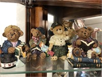 Figurines 3 Mice/ 4 Bears / Eagle / Owls