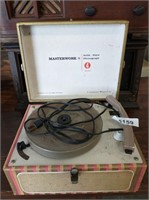 Masterwork Vintage Portable Record Player