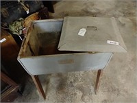 Mystery Washer - Galvanized with Wood Legs