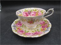 Royal Albert Cup and Saucer Serena