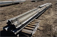 (11) Metal Guard Rails, Approx 12Ft-25Ft