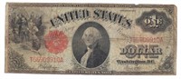 Series 1917 Red Seal One Dollar Legal Tender Note