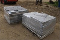 (2) Pallets Assorted Landscape Pavers, Sizes Vary