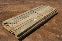 Bundle Treated 1x4 & 1x6 Boards, 8Ft