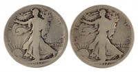 1917-S & 1917-D Walking Liberty Silver Half Dollar