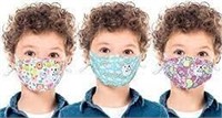 Kids Fabric Face Mask for Boys, 3 pack
