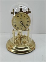ELGIN Anniversary Clock with Glass Dome