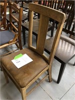 solid wood chair