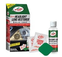 New Turtle Wax Speed Headlight Lens Restorer Kit