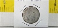 1914 Usa Barber Quarter