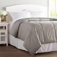 Dbl/qn Sz Gry Howell Polyester Down Comforter