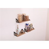 3 Pieces Wall Mounted Floating Shelves(set Of 3)