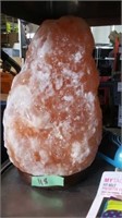 Very large Himaylan salt lamp 13"