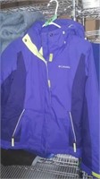 Ladies Columbia M hooded ski jacket