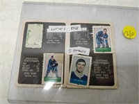 Toronto maple leafs 5 stamps 1969