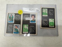 4 stamps, oakland seals, minnesota northstars "69