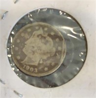 1903 US Dime