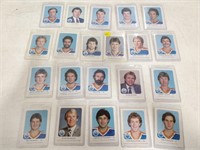 1981 red rooster near set of 21 inc gretzky