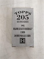 Topps 2003 mini card set baseball
