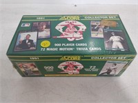 1991 Score collector player card/ trivia set
