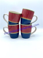 Lot of (4) Norfolk Coffee Mugs