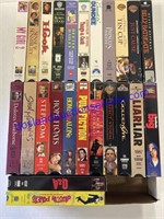 Flat of VHS Tapes