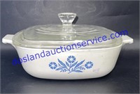 Vintage Corning Ware 1Qt. Dish & Lid