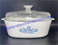 Vintage Corning Ware 4 Qt. Dish & Lid