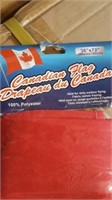 2 Canadian flags 36 x 72"